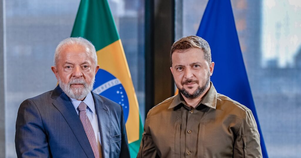 ‘Lula vai fazer de tudo pela paz na Ucrânia’, diz Zelenski após reunião com presidente brasileiro
