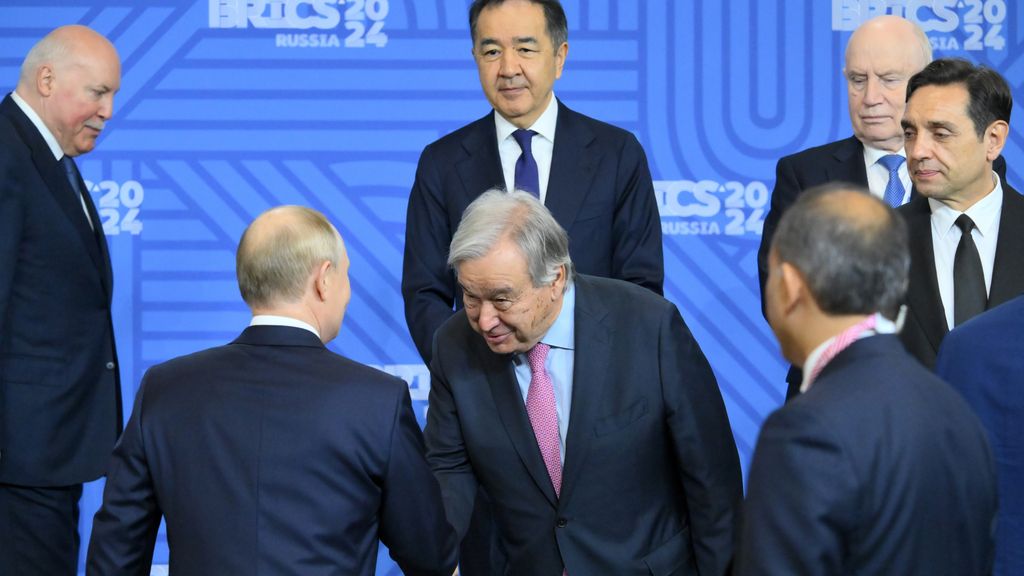 Bezoek VN-baas Guterres aan Poetin zet kwaad bloed