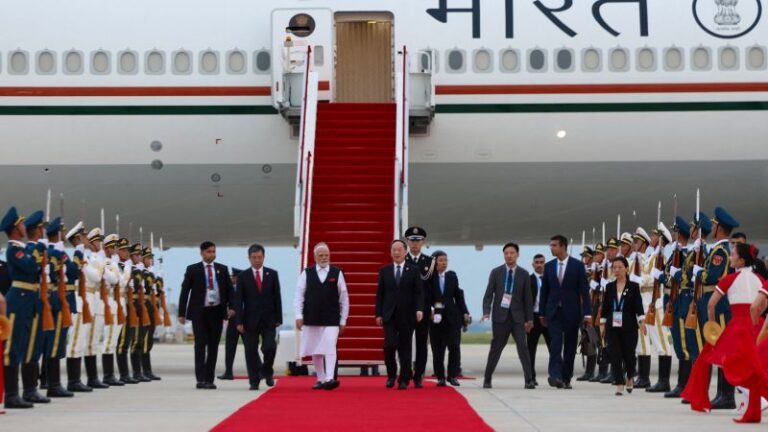India’s Modi meets Xi on his first China trip in seven years as Trump’s tariffs bite