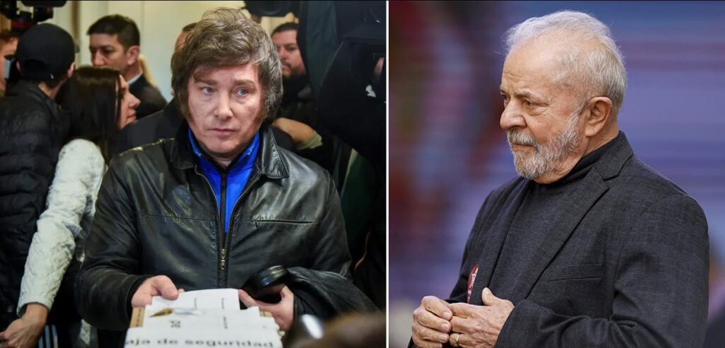 Milei insulta Lula, diz que romperá relações com o Brasil e afirma que seus aliados são Estados Unidos e Israel