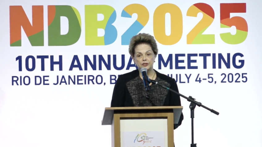 Dilma defende uso de moedas locais e critica sanções de Trump