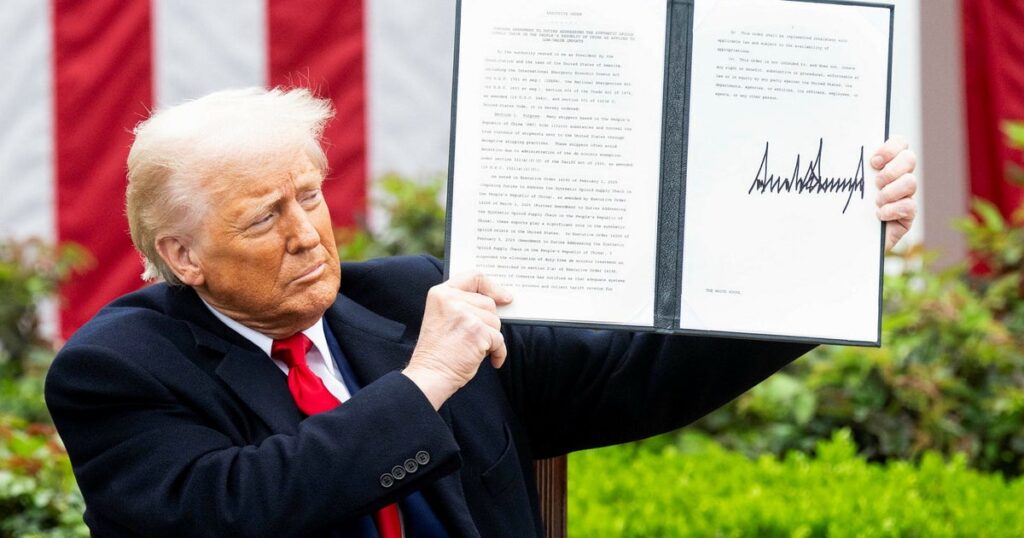 Trump: Skickar brev med tullnivåerna