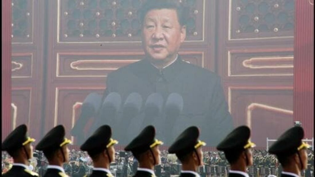 Olympic torchbearer is to shore up PLA and signal to India