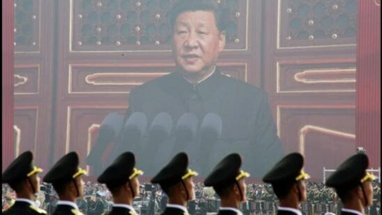 Olympic torchbearer is to shore up PLA and signal to India