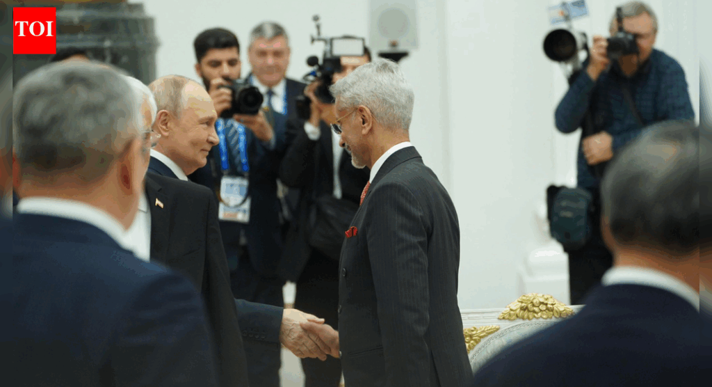 India-Russia ties: Jaishankar meets President Putin in Moscow
