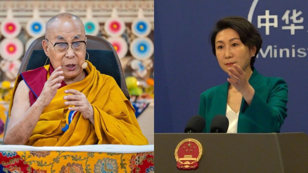 China urges India to 'act cautiously' amid row over Dalai Lama's successor plan