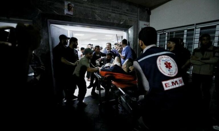 Strike at Gaza hospital