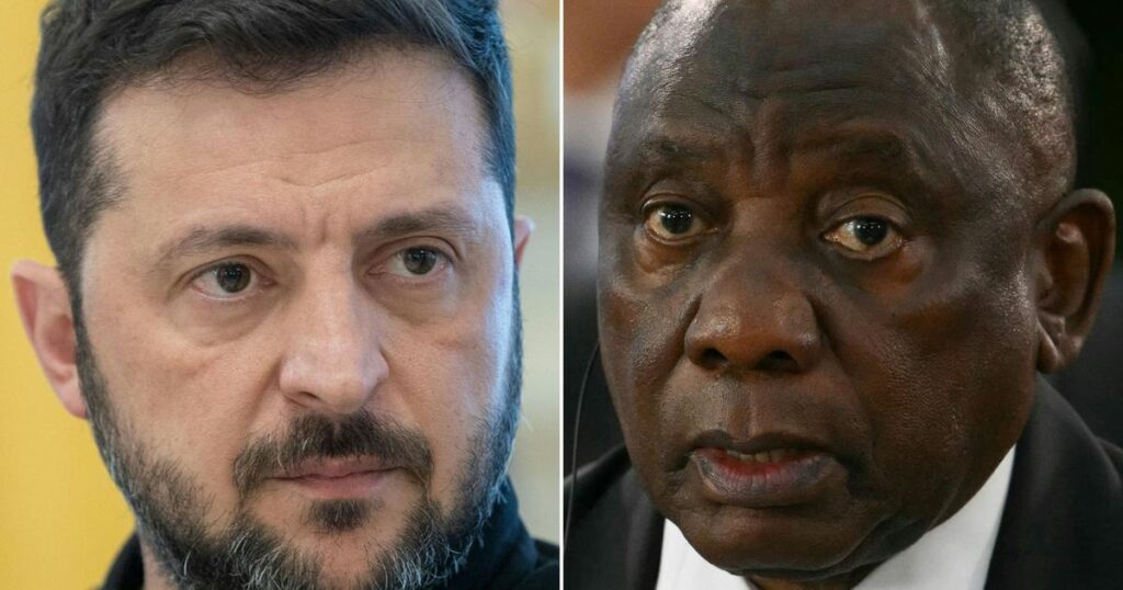 Le président sud-africain plaide pour une rencontre en "urgence" entre Kiev et Moscou après un appel avec Volodymyr Zelensky