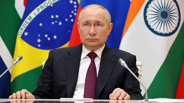 Russian President Vladimir Putin addresses BRICS Summit virtually, lays out plans for next year