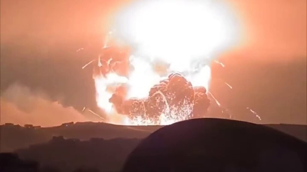 Israel drops 'earthquake bomb': Colossal explosion 'so big it registered on the Richter scale' hits Syrian coast as air strikes target weapons depots after fall of Assad regime