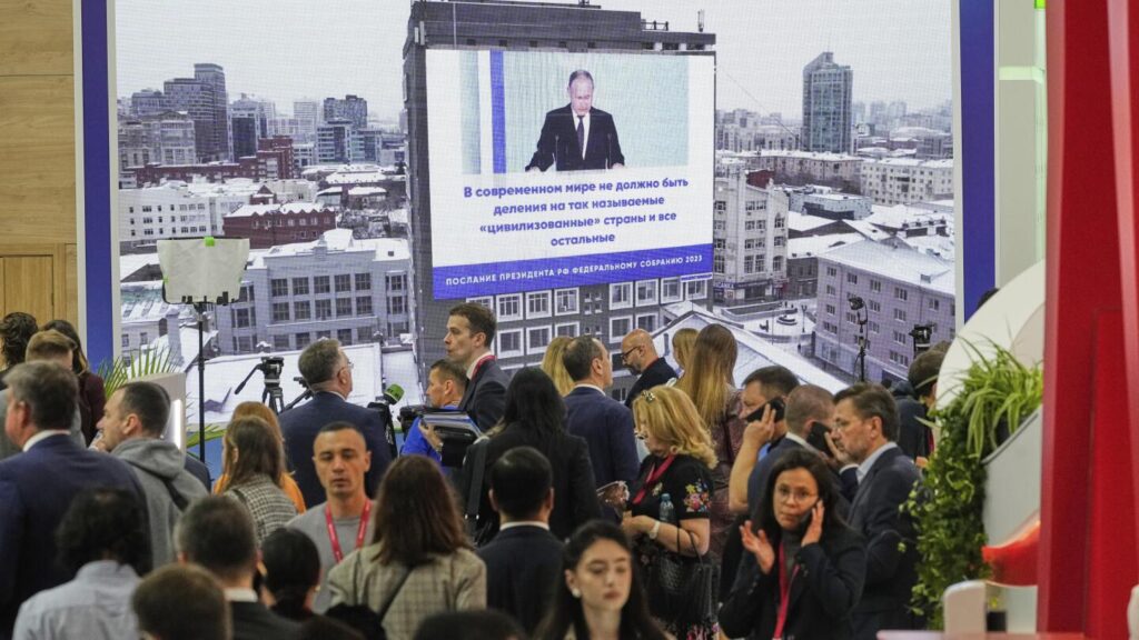 Putin is set to take questions from international journalists
