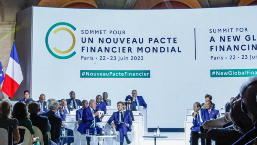 Ao lado de Macron, Lula diz que carta da UE é “ameaça” ao Mercosul