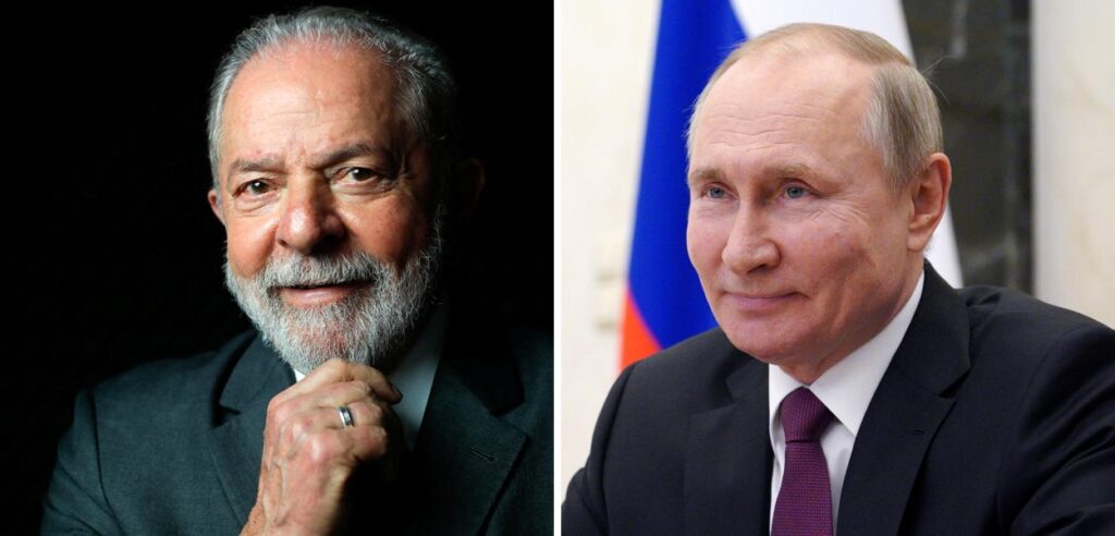 Lula convida Putin para Cúpula do G20 no Brasil e assegura que presidente russo não será preso