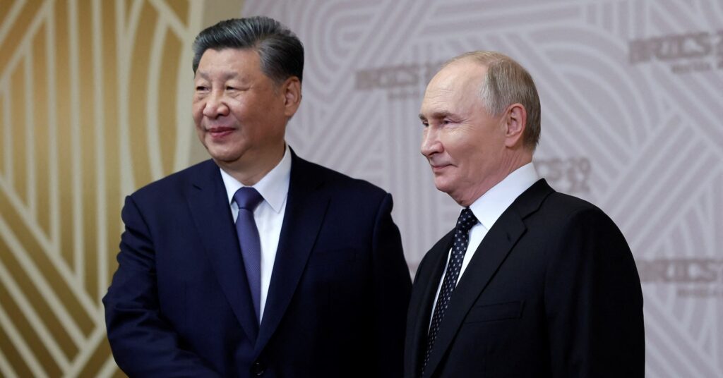 中ロ首脳、戦略的連携を確認 習氏は米ロの対話支持