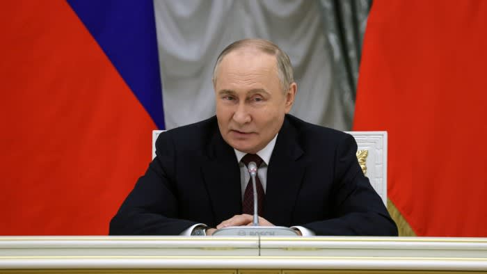 Vladimir Putin blasts west ahead of state visit to Beijing