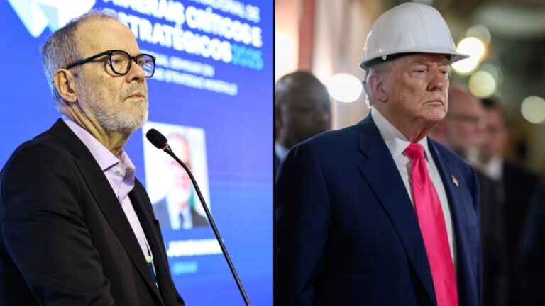 Cobiça de Trump por terras raras foi anunciada em abril ao lobby da mineração, confirma Jungmann