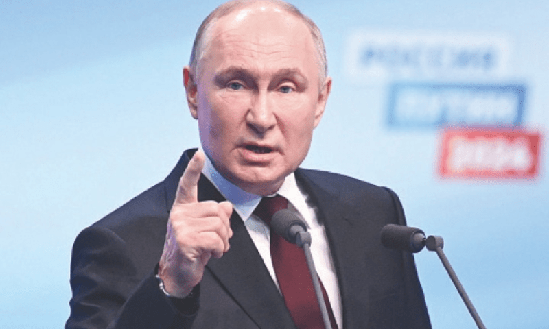 West decries Putin’s landslide election victory