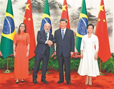 习近平同巴西总统卢拉会谈 --时政--人民网