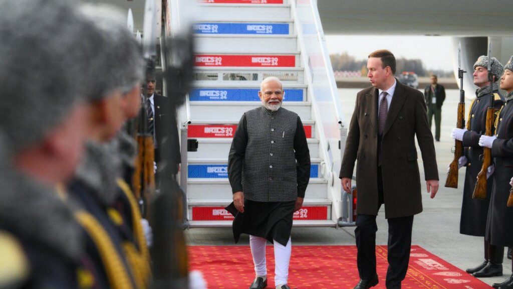BRICS Summit 2024 LIVE: PM Modi arrives in Russia’s Kazan; series of bilateral meetings lined up