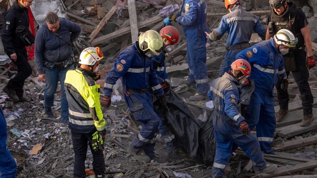 Zelenskyy cuts South Africa trip short after deadly Russian strike on Kyiv