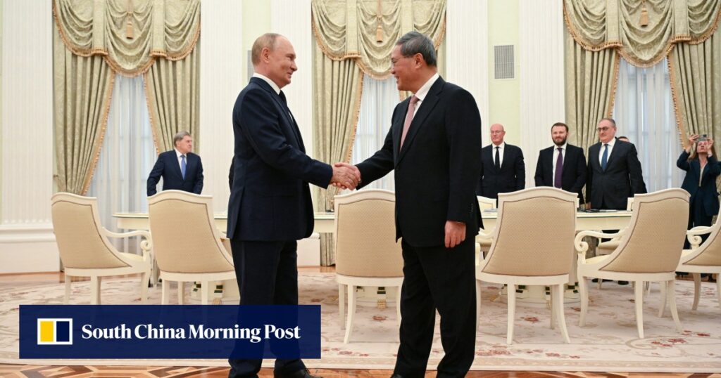 Putin plays up China-Russia ties on Chinese Premier Li Qiang’s stop in Moscow