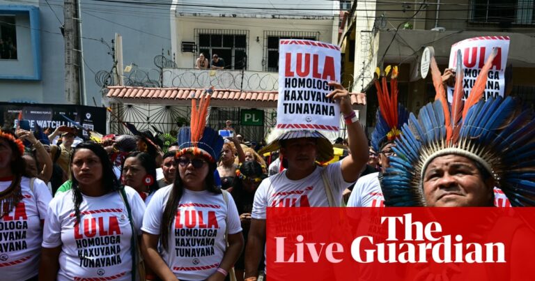 Cop30 live: Brazilian president Lula due to fly back in to the climate summit