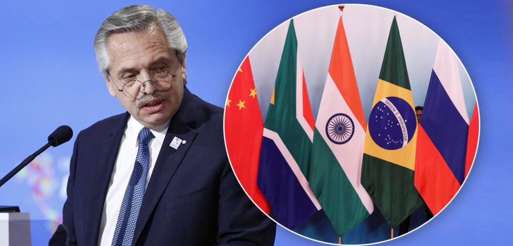 Alberto Fernández solicita adesão da Argentina ao Brics