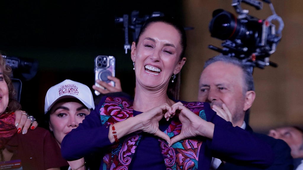 Claudia Sheinbaum får absolut majoritet i kongressen
