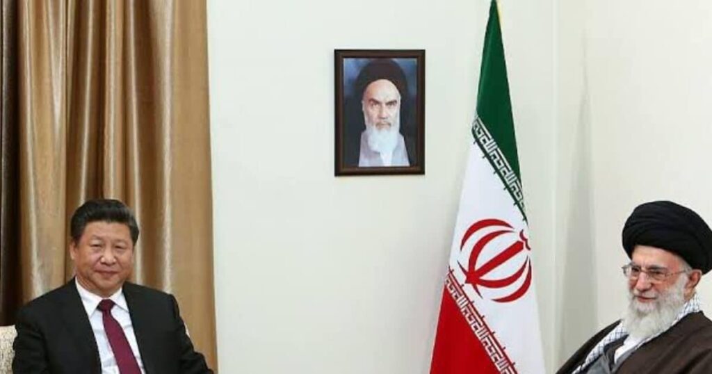 china jumps into israel iran war as chinese cargo aircraft lands in tehran