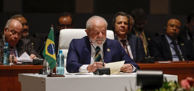 Lula cobra financiamento climático de países ricos: ‘Dívida histórica com o planeta Terra’