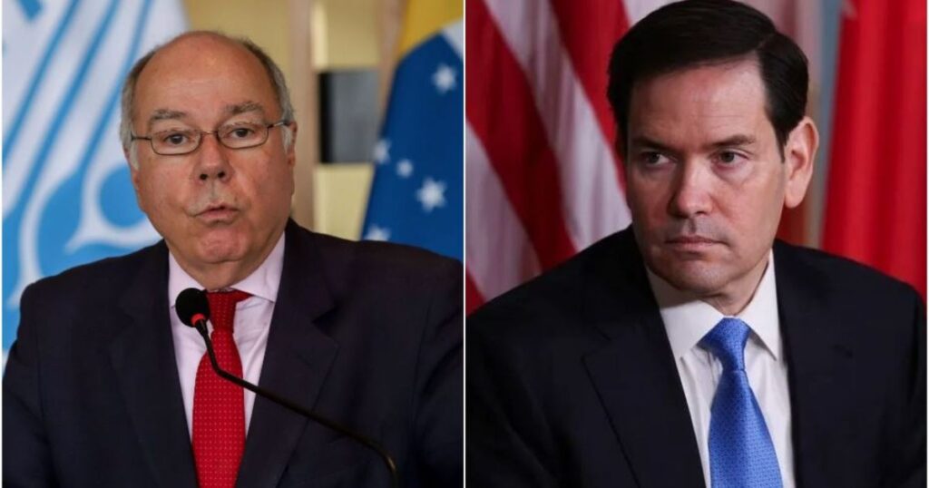 Termina a reunião entre Marco Rubio e Mauro Vieira nos EUA
