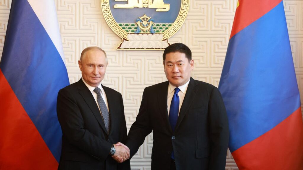 Russian leader Putin challenges international warrant for his arrest with visit to Mongolia