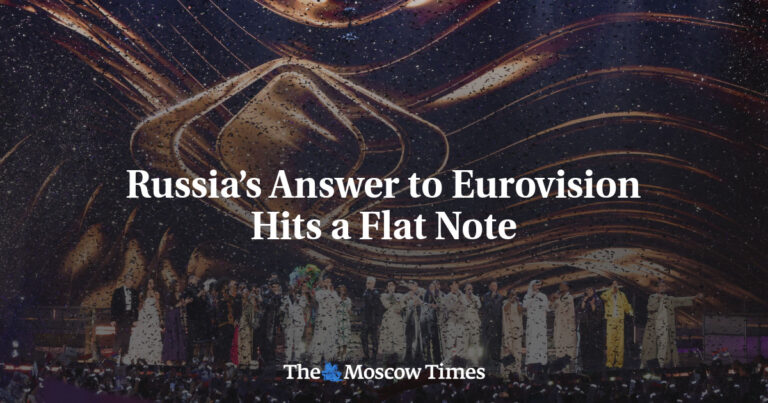 Russia’s Answer to Eurovision Hits a Flat Note