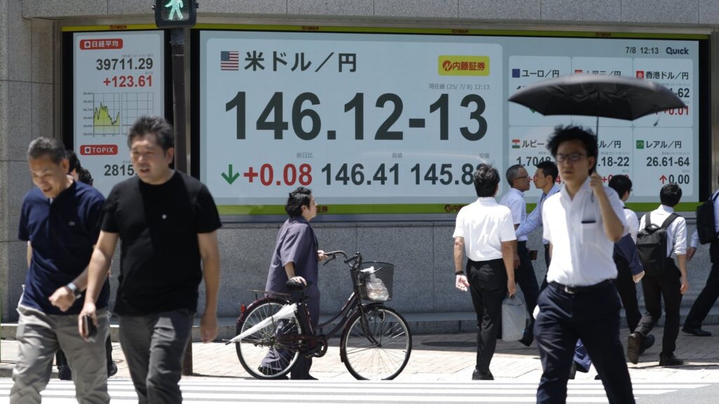 Japan, South Korea face 25% US tariffs in trade war