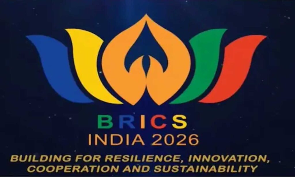 தாமரை வடிவிலான புதிய BRICS லோகோவை வெளியிட்ட இந்தியா