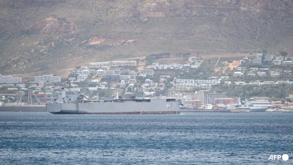 Russia joins Chinese, Iran warships for drills off South Africa