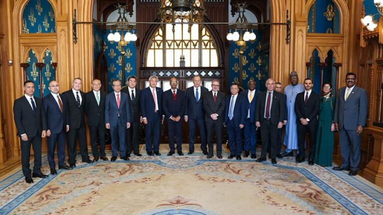 Лавров обсудил с послами стран БРИКС укрепление стратегического партнерства