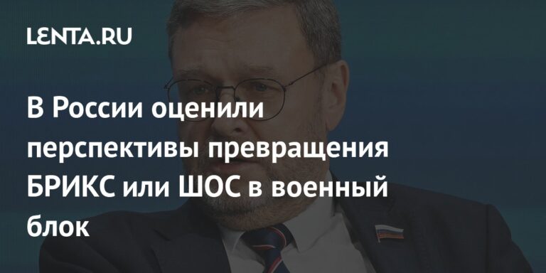В России оценили перспективы превращения БРИКС или ШОС в военный блок