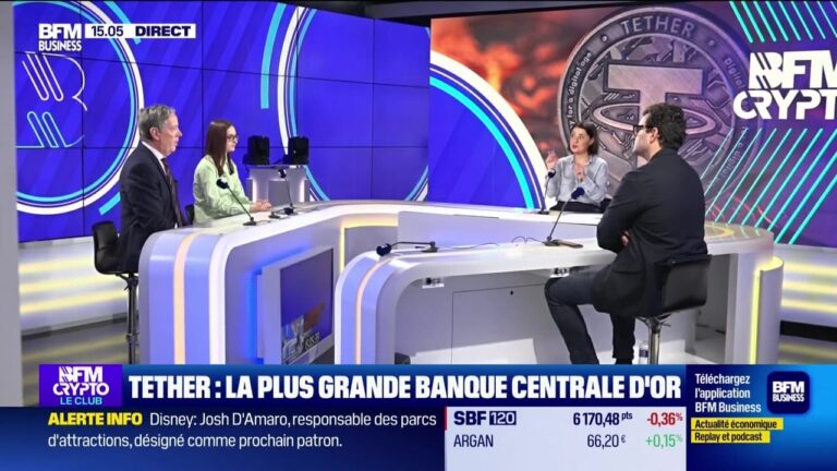 BFM Crypto, le Club : Tether, la plus grande banque centrale d'or - 03/02