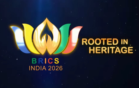India's BRICS 2026 logo signals global leadership with civilizational confidence