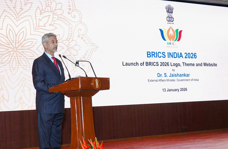 India launches website, theme and logo for BRICS Presidency 2026