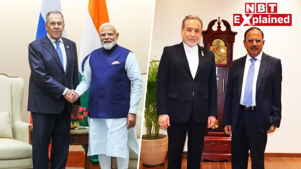 Trump Xi meeting BRICS: कुछ बड़ा होने वाला है...रूसी विदेश मंत्री ने पीएम मोदी से की विशेष मुलाकात, डोभाल से मिले अराघची