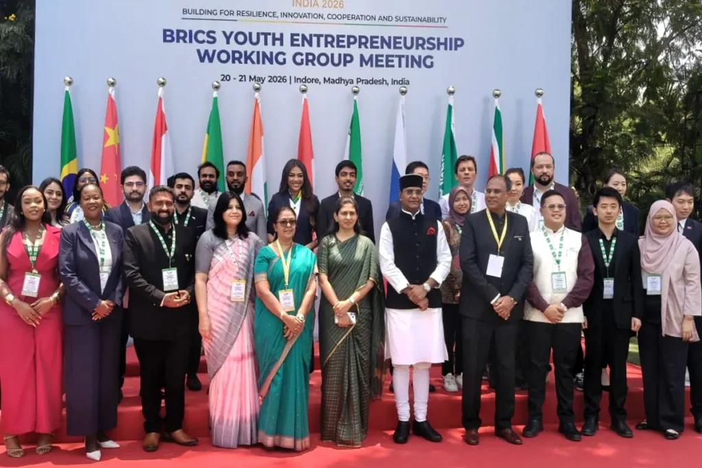 इंदौर में ब्रिक्स युवा परिषद की बैठक, नवाचार, रोजगार और उद्यमिता पर मंथन