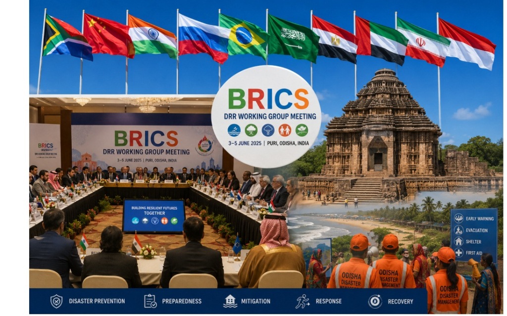 Delegates from 11 Nations Attend BRICS DRR Meet in Puri