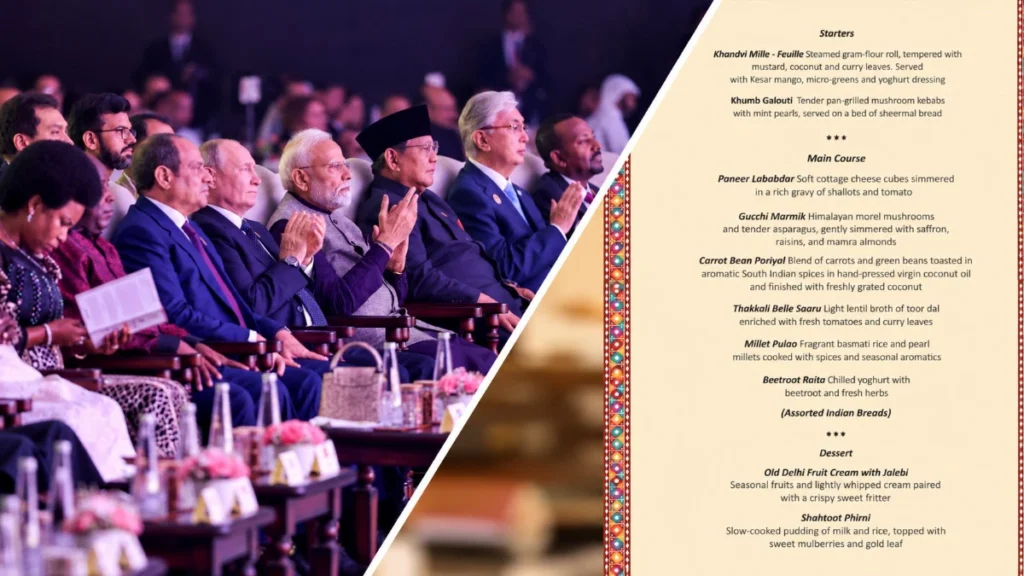 Mushroom galouti from Awadh, gucchi from Kashmir, this is no ordinary veg menu: Harsh Goenka defends BRICS menu