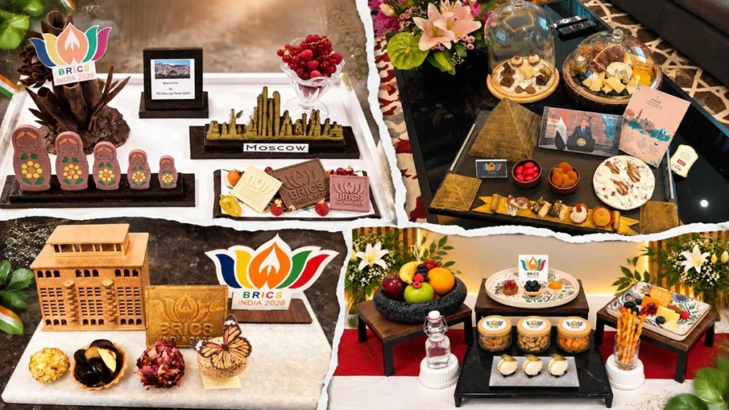 BRICS delegates are getting more than a hotel buffet in Delhi. Here's what's in store