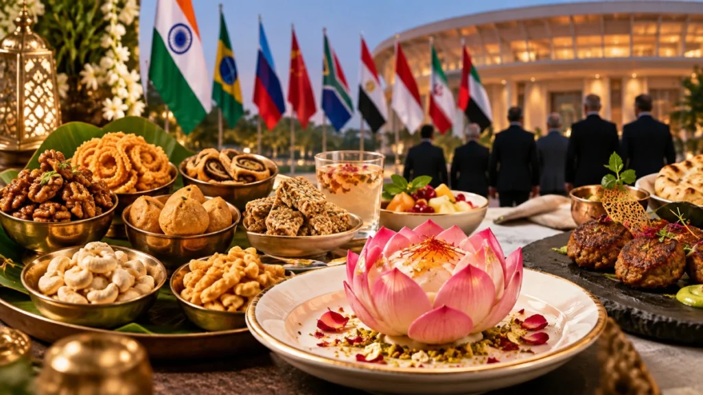 What's cooking for BRICS? From Kashmiri spiced walnuts to an edible lotus, here's the menu