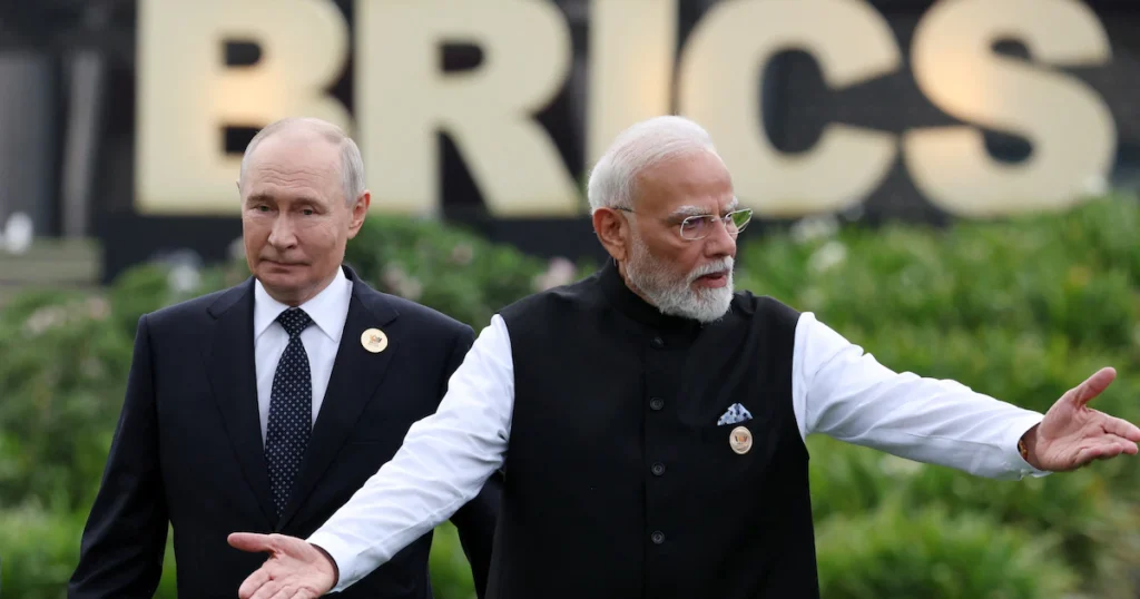 China, Rusia e India intentan alcanzar una cooperación económica dentro de los BRICS en el último día de la cumbre