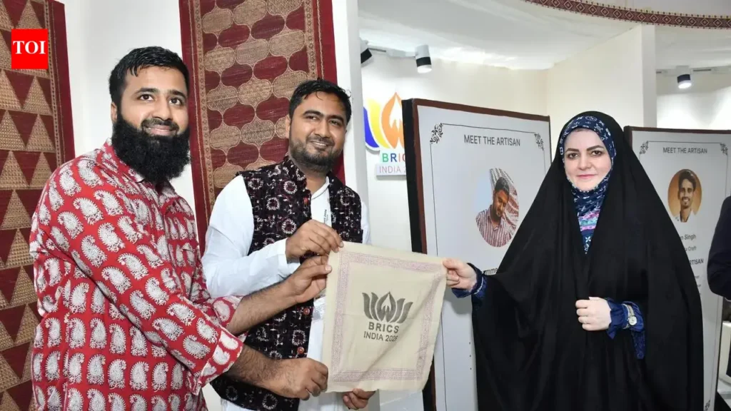 MP’s Bagh print leaves its mark on BRICS canvas