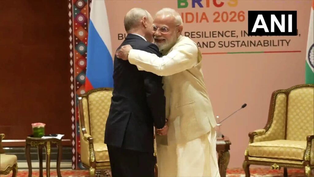पुतिन को देखते ही मोदी ने लगाया गले, सामने आया खास Video; दुनिया की नजर दिल्ली पर